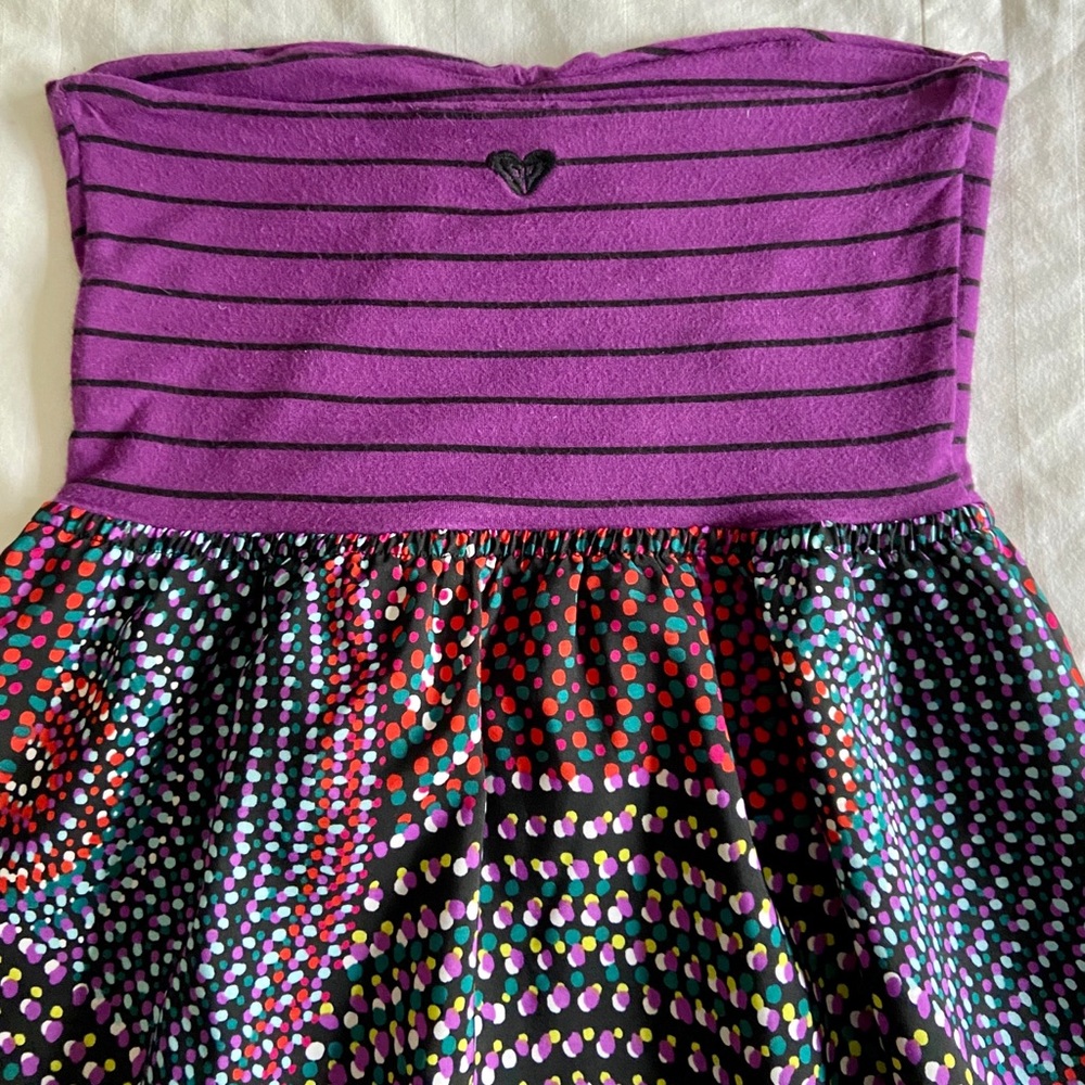 Roxy Strapless Mini Dress